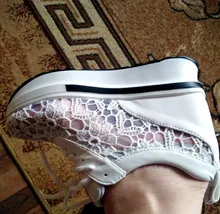 Zapatillas de deporte con encaje transpirable y plataforma para mujer, zapatos deportivos, informales, cómodos y transpirables para verano, novedad de 2020, gran oferta