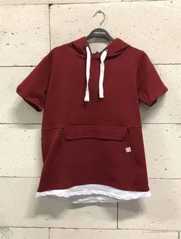 

Burgundy Hooded Men 'S T-shirt (BURGUNDY)