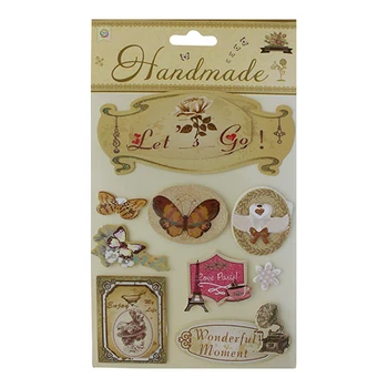 

3D butterfly stickers