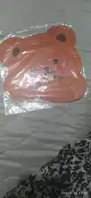 Alfombrilla de ratón Kawaii con diseño de oso para ordenador, alfombrilla de goma antideslizante para decoración del hogar y la Oficina, 1 unidad