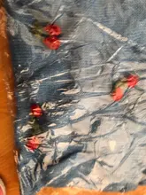 Suéter con cuello redondo para mujer, Jersey de punto bordado de cereza, informal, suelto, grueso, azul, para Navidad, Otoño e Invierno