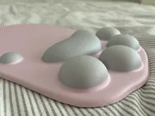 Mice-Mat Rest-Support Mouse-Pad Computer Wrist Silicone Cute PC No Nonslip Cat-Paw