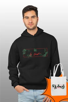 

Angemiel Wear Change Black Male Hooded Sweatshirt Bags Kombin