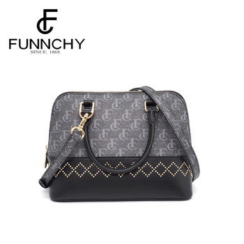 

FUNNCHY Fashion Women Handbags with Leather Tassels, Bag with Top Handle, Women Shoulder Bag, Simple Style, Handbags 181027