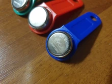 5 unids/lote regrabable RFID memoria táctil clave RW1990 iButton copia tarjeta Sauna clave