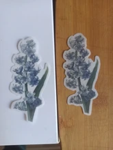 60 unidades/Paquete de pegatinas de flores para decoración, bricolaje, álbum diario, planificador, pegatinas, papelería, etiqueta adhesiva para útiles escolares