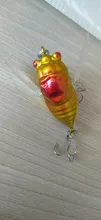 Minnow Fishing Wobblers Hard-Bait Crankbait-Pesca Cicada Lure 1pcs Simulation Bionic