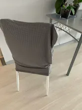 Chair-Cover Stretch Spandex Dining-Room Jacquard for 1-Pc Water-Repellent