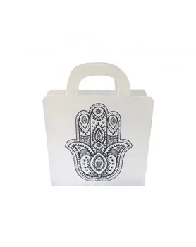 

Mobili Rebecca Magazine Rack Newspaper Rack White Black Modern Metal 38x30x10