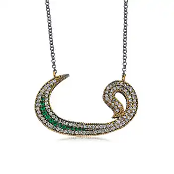 

925 sterling Silver Authentic Vav Lady Necklace