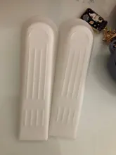 Wedge-Shaped Door-Buffers Floor-Door-Stopper Plastic Office Non-Slip Black for Home Baby