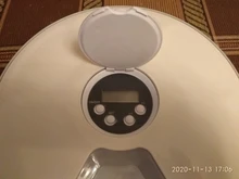 Pet-Feeder Cat-Dispenser Automatic Food-Feed-Tool Dry with Voice-Remind 6-Grids/pet 24h-Timer