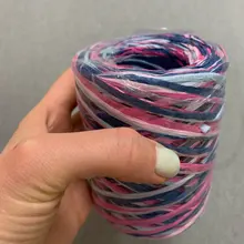 Bags Belt Raffia Paper-Yarn Crocheting Straw Baking-Packaging Hand-Knitted Summer Rope