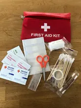 Botiquín de primeros auxilios portátil para personas o familia, tratamiento médico de supervivencia de emergencia para viajes, acampada o senderismo, impermeable al aire libre