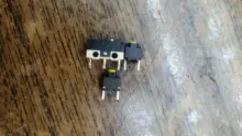 Botón de silencio de 6x6x7,3mm, interruptor silencioso inalámbrico con cable para ratón, Micro interruptor amarillo, 10 Uds.
