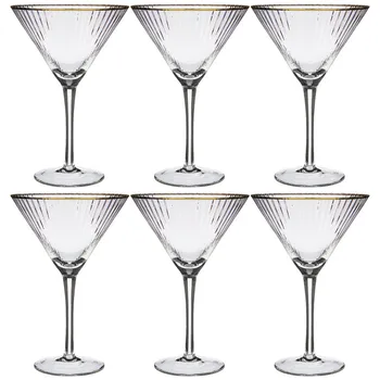 

Set of glasses for Martini from 6 PCs. "Rome" Volume 350 ml. Height 19 cm.