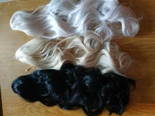 LISI GIRL-Extensión de pelo largo ondulado de 22 pulgadas, cabello sintético resistente al calor, cola de caballo, cola de caballo