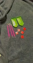 Multi-función de herramientas de pintura de manualidades de diamantes Kits punto de pintura de bordado accesorios punto perforadora adhesiva pluma conjunto de herramientas