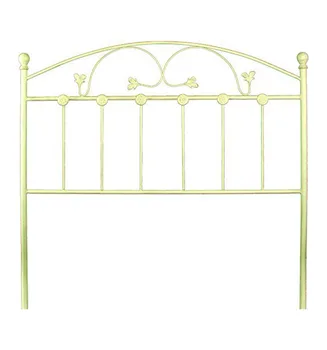 

Free forging Bed headboard model Leaves color small ivory
