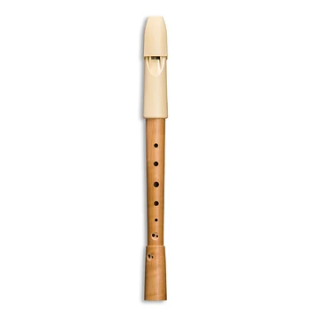 

1092 prima блокфлейта soprano, plastic/Wood, German. System Mollenhauer