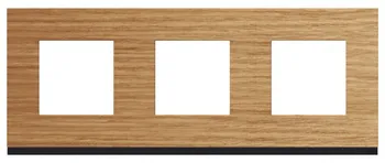 

UNICA pure oak/anthracite frame 3rd horizontal nu600684
