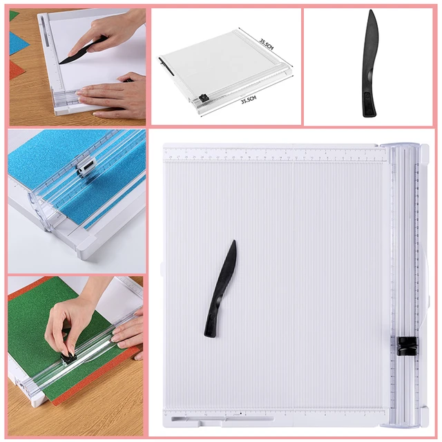 Foldable Paper Trimmer Scoring Board: 12 x12 inch Craft Paper Cutter -  Folding & Scorer for Cover of Book & Gift Box and Photo - AliExpress