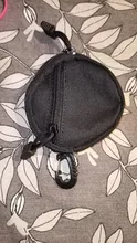 Táctico EDC bolsa militar clave titular auricular titular auriculares soporte de los hombres de cuero cartera bolsos ejército moneda bolsillo con gancho de cinturón de cintura de la bolsa para la caza