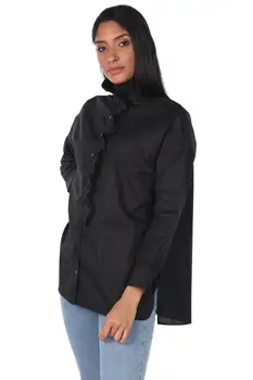 

Markapia Frilly Long Sleeve Shirt