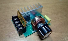 Dimmers SCR Voltage-Regulator Motor-Speed-Controller Temperature-Insurance 0-220V 4000W
