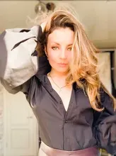 Señoras manga linterna blusa elegante camisa de las mujeres blanco negro Casual botón Vintage cuello Oficina camisa Mujer