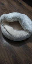 Cat Bed Cushion House Sofa Pet-Bed Small Plush Round Warm Best Soft for Dogs Nest