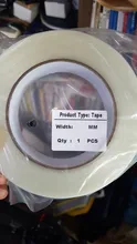 Cinta de fibra de vidrio resistente de 50M, cinta de rayas transparentes de un solo lado, adhesiva de fibra de vidrio, embalaje de flejado Industrial, sello fijo