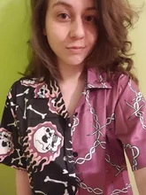 OSCN7-Camisa de manga corta con estampado informal para hombre y mujer, ropa de calle, Hawái, playa, gran tamaño, a la moda, Harajuku, MX012, 2021