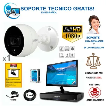 

Kit hd 1 economico cameras outdoor hdcviecoext1