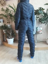 Tracksuits Tataria Women's Outwear One-Piece Winter Warm Parkas Hooded Thicken