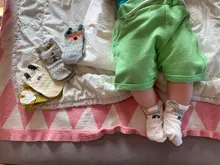 YWHUANSEN-Calcetines de malla de verano para recién nacidos, bonitos calcetines de dibujos animados para niñas, calcetines finos de algodón suave para niños, 5 par/lote