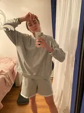 Womens Tracksuits Outfit Shorts Sweat-Set Summmer Solid-Color-Sets Two-Piece Sporting