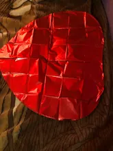 Globos con forma de corazón rojo de 75cm para fiesta de San Valentín, decoraciones de amor para boda, suministros de matrimonio, globos de aluminio