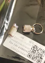 Bonitos juguetes de perro interactivo pelota para perro mascota gato de juguete con campana pequeña Arco Iris perros etiqueta de dirección collar accesorios #1227