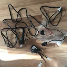 Kit de arnés de cableado para Barra de luz LED de obra, controlador remoto de retransmisión, 180w, 300 vatios, capacidad de carga con interruptor de encendido y apagado de fusible, 12V, 40A