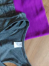 Yuerlian-conjunto deportivo para mujer, Top corto, mallas, entrenamiento en gimnasio, Yoga, fitness, 3/4