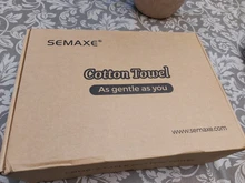 Bath-Towel-Set 4-Washcloths. Large Cotton Luxury 2 SEMAXE Pack-Of-8