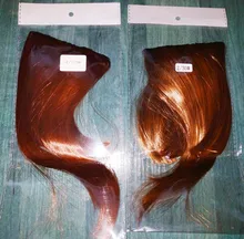 Leeons-postizo corto de pelo sintético para mujer, postizo resistente al calor, con flequillo, corto Natural, pinzas para el pelo, color negro