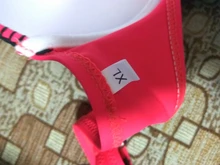 ESSV-bañador rojo de realce, conjunto de bikini de talla grande para mujer, traje de baño sexy acolchado con correa ajustable, bikinis bordeados, ropa de baño de verano