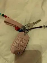 De coche de cuero clave caso de la cubierta para Kia Rio QL Sportage Ceed Cerato Forte R GT Stinger Sorento Optima K2 K3 K4 K5 Picanto para Hyundai