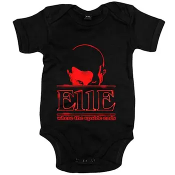 

Baby bodysuit Stranger Things E11E Eleven Where The Upside Ends