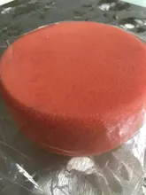 5 pulgadas 125mm Auto de abrillantado para coche Pad para pulidor de esponja de depilación con cera coche naranja accesorios disco de pulido de lavado de mantenimiento