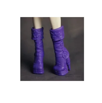

Purple boots for Monster High