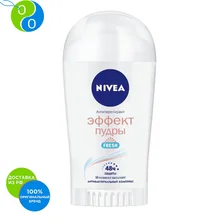 NIVEA Део-Стик женский ЭФФЕКТ ПУДРЫ FRESH 40мл
