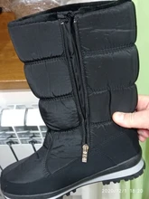Fur Boots GOGC Winter Knee-High Womens 9620